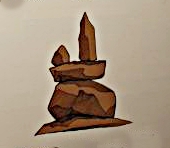 During  winter in the North, there are many months of almost complete darkness. The nikisuittuq was built to point to the North Star allowing the Inuit to tell the time of day and predict how soon Spring would come.